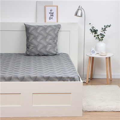 Постельное бельё 1.5-спальное «Экономь и Я. Иллюзия», бязь