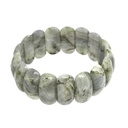 Браслет, лабрадорит, С-400гран
