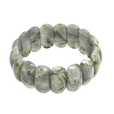 Браслет, лабрадорит, С-400гран