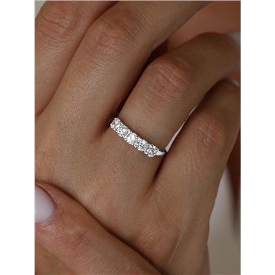 Серьги из серебра с фианитами родированные 925 пробы S2180771010р