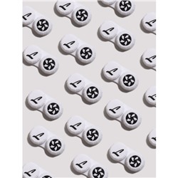 Контейнер для линз, 20 шт., белый