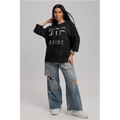 Свитшот 375702 (Черный)