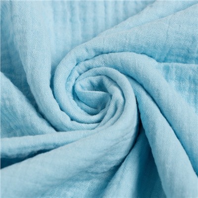 Набор пелёнок муслиновых Крошка Я «Ecoblue» 135×100 см, 2 шт., 100 % хлопок