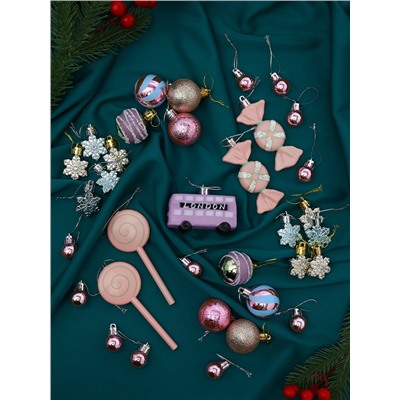 Ёлочные игрушки 34 шт. «В гостях у Деда Мороза»