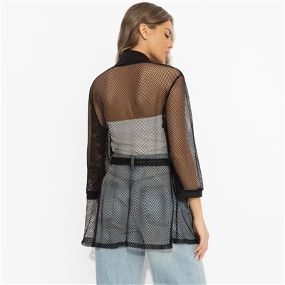 Кардиган , который собирает образ, Для стильного образа (черный)