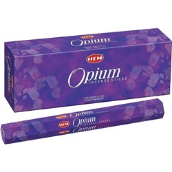 HEM Благовония шестигранник упаковка 6шт: Precious Opium (1 блок)