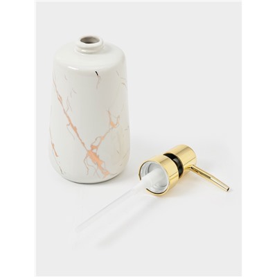 Дозатор для жидкого мыла SAVANNA Lightning, 350 мл, цвет белый