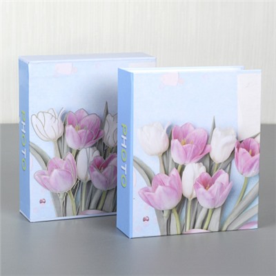 Фотоальбом 40 фото 10х15 / 9399 /уп 72/ (персиковый)