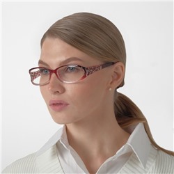 Готовые очки Восток 6618, цвет бордовый, -5,5