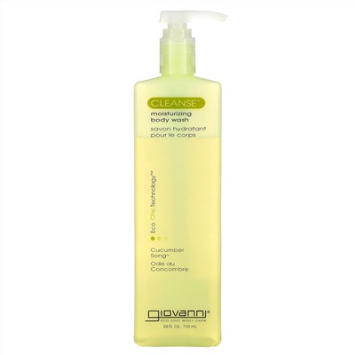 Giovanni, Cleanse, Moisturizing Body Wash, Cucumber Song, 24 fl oz (710 ml)