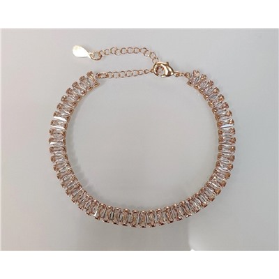 Браслет с цирконами