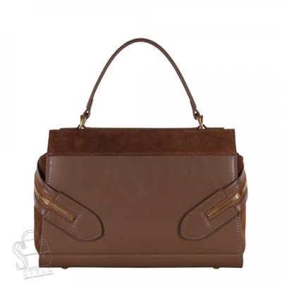 Сумка женская кожаная 68882BDAA brown Baidou