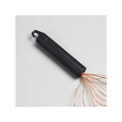 Гирлянда «Конский хвост» 10 нитей по 1.5 м, IP20, медная нить, 150 LED, свечение тёплое белое, 12 В