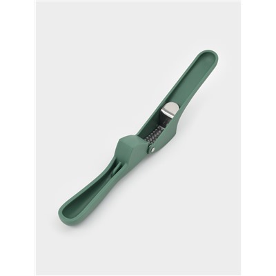 Пресс для чеснока Доляна «Уточка», 16 см, зелёный