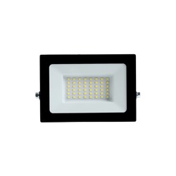 Прожектор светодиодный VKL Electric, 50 Вт, 6000 лм, 6500К, IP65, 220 В чёрный, свечение холодное белое