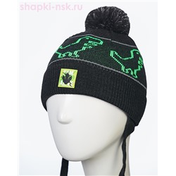 21920 B-W Шапка для мальчика (44-52)