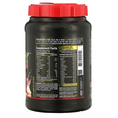 ALLMAX Nutrition, CaseinFX, 100%-ный казеиновый мицеллярный протеин, шоколад, 2 фунта (907 г)