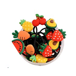 Резинка для волос набор 30 штук / YIW-30 /уп 1/