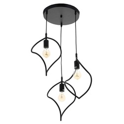 Светильник BayerLux 40384/3 E27 40 Вт черный 31×31×35-135 см