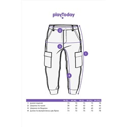Брюки PLAYTODAY, 1121672