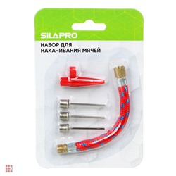 Набор для накачивания мячей (3 иглы, шланг, колпачок)