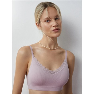 Minimi Топ Mi 1011S French Chic Майка "Топ" (топ на тонких бретелях с вкладышами), PA