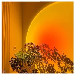 Декоративная лампа Sunset Lamp 4 colour