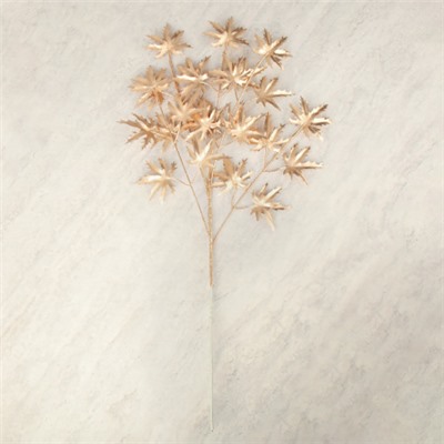 Ветка декоративная 64 см золото / GTN-5 /уп 10/150/500/