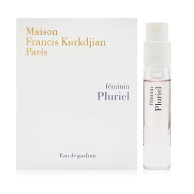 MAISON FRANCIS KURKDJIAN PLURIEL edp (w) 2ml пробник