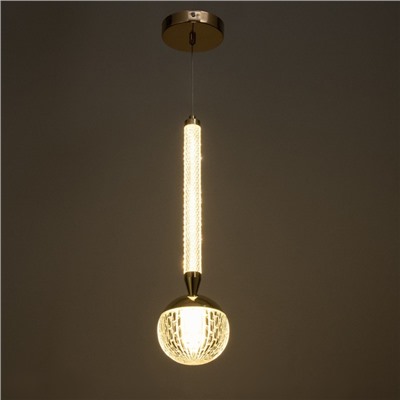 Светильник BayerLux «Ней» LED 17 Вт золото 10.5×10.5×45-130 см