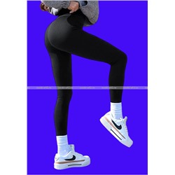 1 ШТ. - ЗУВЕЙ лосины женские кашемир внутри с мехом в рубчик арт. 3760