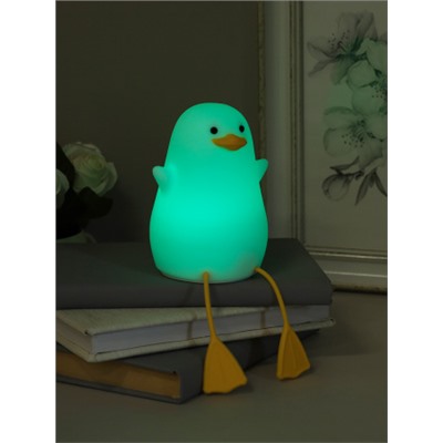 Светильник настольный 12,5х8 см Уточка / CW182609-6 /уп 80/