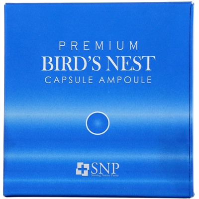 SNP, Premium Bird's Nest, ампульные капсулы с экстрактом ласточкиного гнезда, 30 шт.