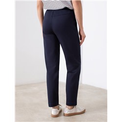 Трикотажные брюки на резинке из футера двухнитки эластичные