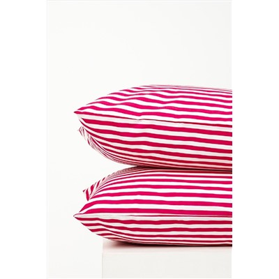 Наволочка Urban Family Малиновый полоса НАТАЛИ, 897946