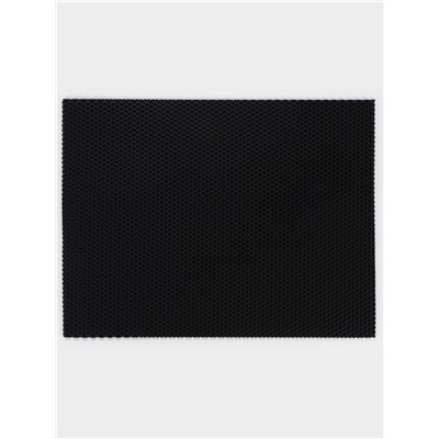 Коврик универсальный придверный, 50×67 см, EVA, ячейка соты, чёрный