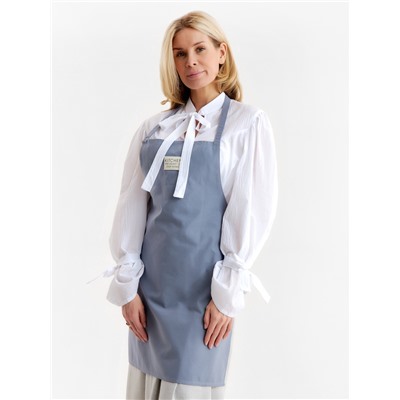 Фартук «Этель» Kitchen, 60×70 см, синий, 100% хлопок, саржа 220 г/м²