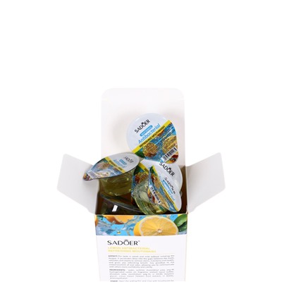 Ополаскиватель для полости рта антибактериальный SADOER, лимон, 10 шт. по 13 мл