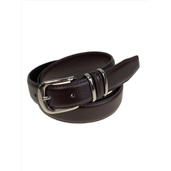 Ремень женский  из искусственной кожи, цвет шоколад