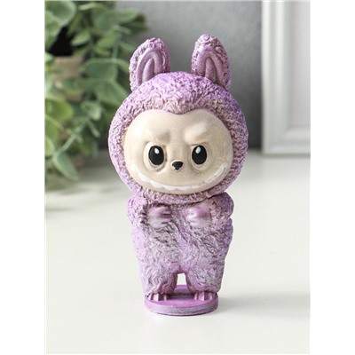 Фигурка гипс «Чудик», 13×6.5×5.5 см, сиреневый