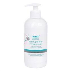 Domix Green Professional Крем для ног от трещин и ссадин с витамином A, E, F, D-пантенолом и серебром, 500 мл 7118