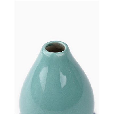 Ваза для цветов декоративная «Листья» с подставкой, 8×7×6 см