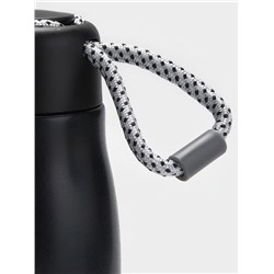 Термос Traveller «Мастер К.», 600 мл, для чая, кофе, сохраняет тепло 10 ч, 26×7 см, черный