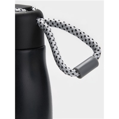 Термос Traveller «Мастер К.», 600 мл, для чая, кофе, сохраняет тепло 10 ч, 26×7 см, черный