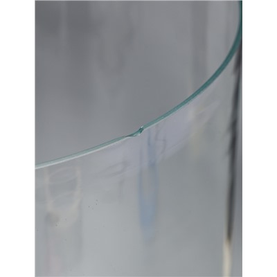 УЦЕНКА Ваза "Трубка 200" V=8.5 л, d=19, H=30 см, прозрачная