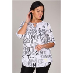 Туника Сара (Пиксель на белом)