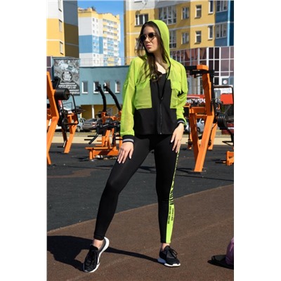 Комплект 8133 (толстовка_топ) (Желтый)