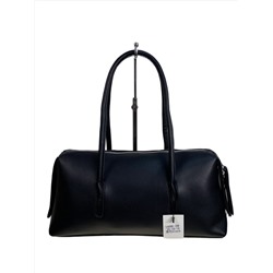 Женская сумка из искусственной кожи, цвет черный