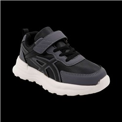 Кроссовки А863-3 черно серые