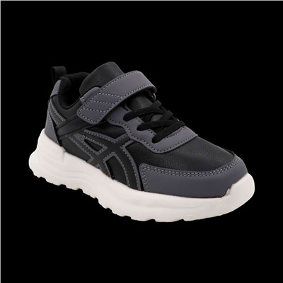 Кроссовки А863-3 черно серые